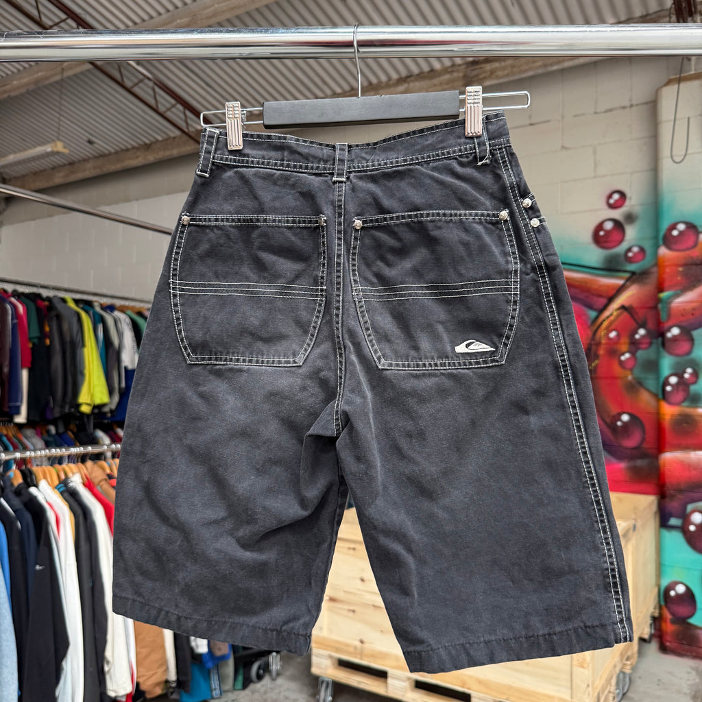 1990'S QUIKSILVER DENIM SHORTS - 26