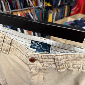 1990'S POLO RALPH LAUREN CARGO SHORTS - 34
