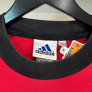 2002 ADIDAS 3-STRIPE PANELS SWEATSHIRT - M