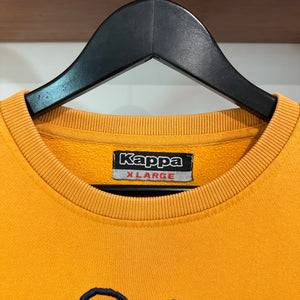 1990'S KAPPA LOGO EMBROIDERED SWEATSHIRT - L