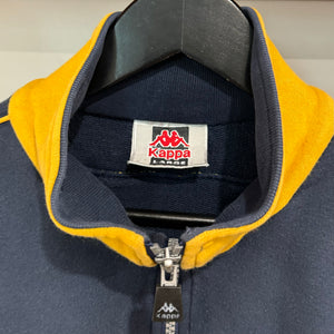 1990'S KAPPA CRAZY AHH 1/4 ZIP SWEATSHIRT - L