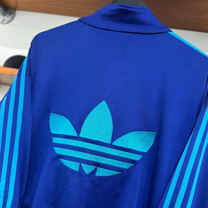 1980'S ADIDAS BIG TREFOIL LOGO JACKET - XL