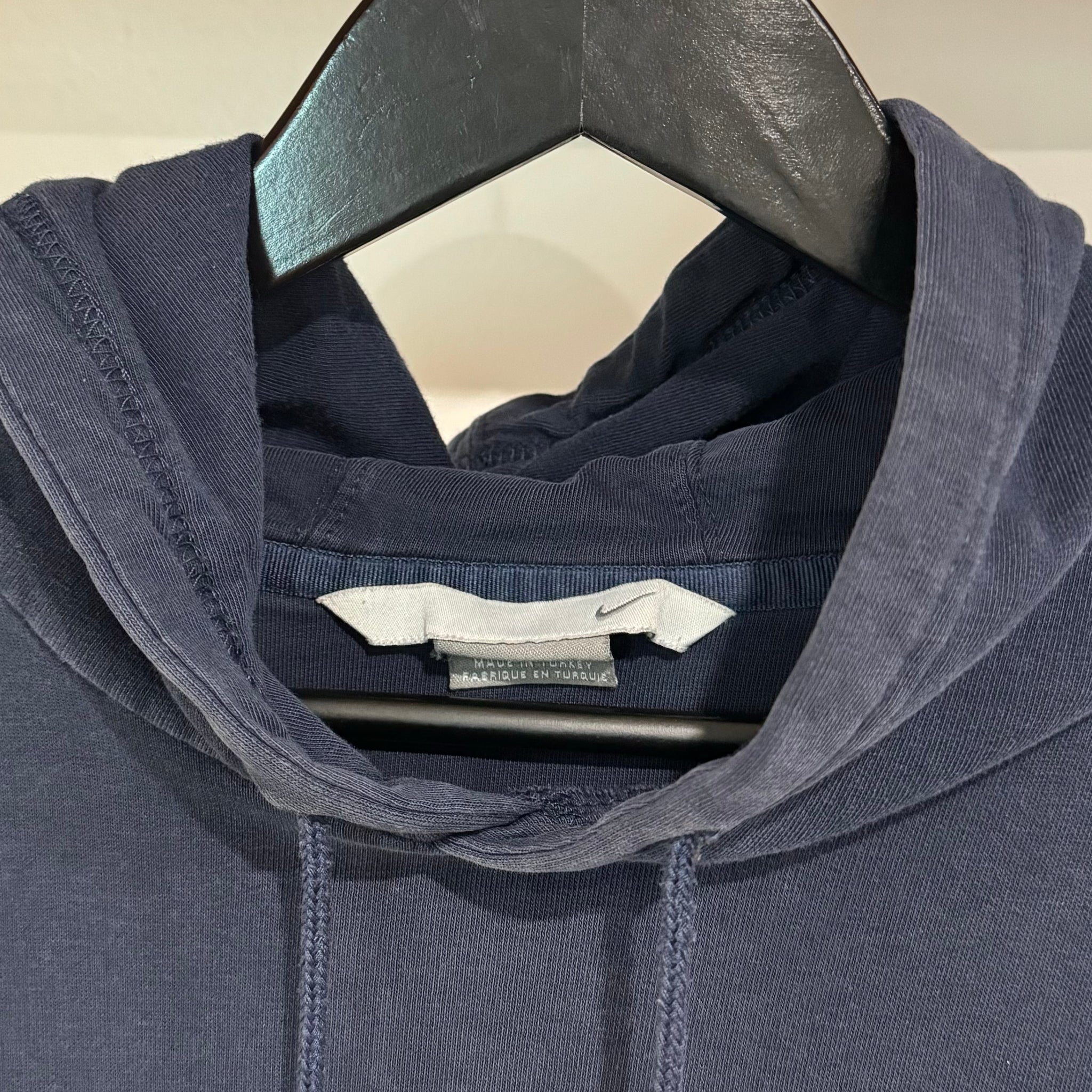 2000'S NIKE EMBROIDERED GRAPHIC HOODIE - L