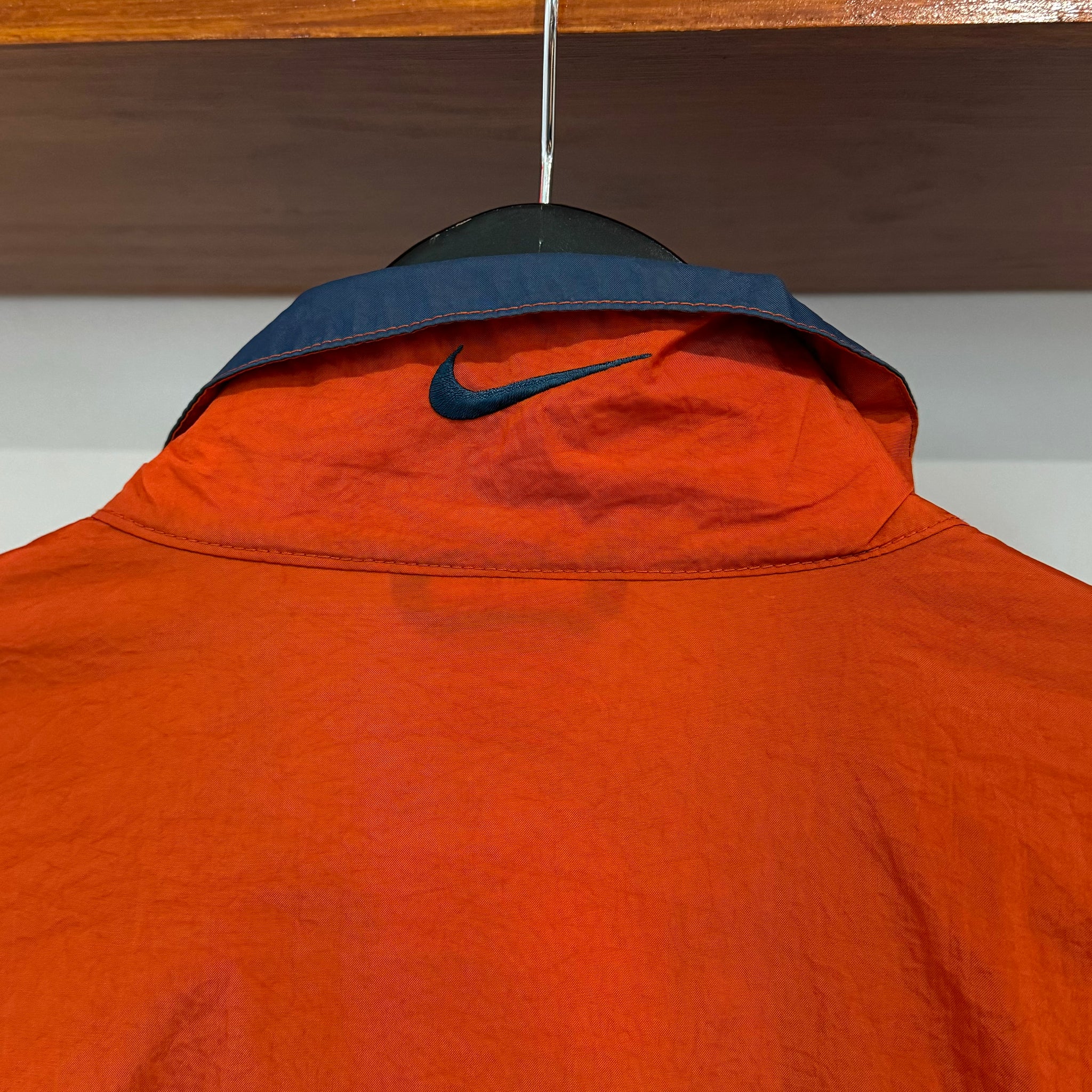 1990'S NIKE SWOOSH SHELL JACKET - XL