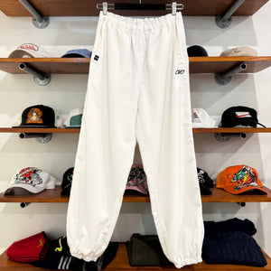 2000'S REEBOK EMBROIDERED LOGO TRACK PANTS - S