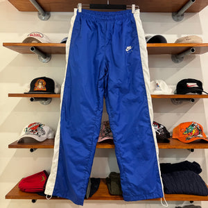 2000'S NIKE AIR EMBROIDERED STRIPED TRACK PANTS - M