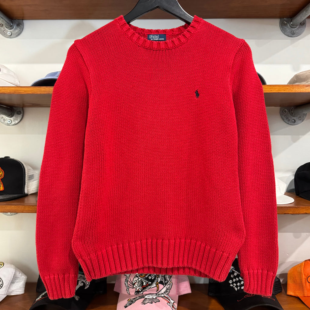 1990'S RALPH LAUREN POLO KNIT - XS