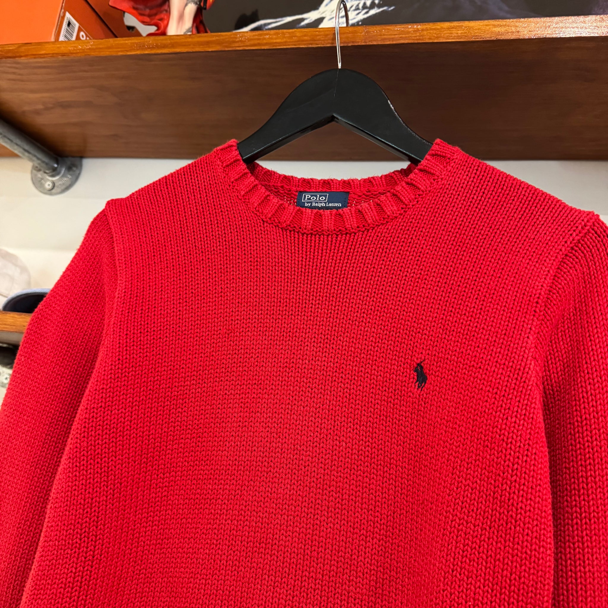 1990'S RALPH LAUREN POLO KNIT - XS