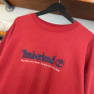 1990'S TIMBERLAND EMBROIDERED SWEATSHIRT - XL