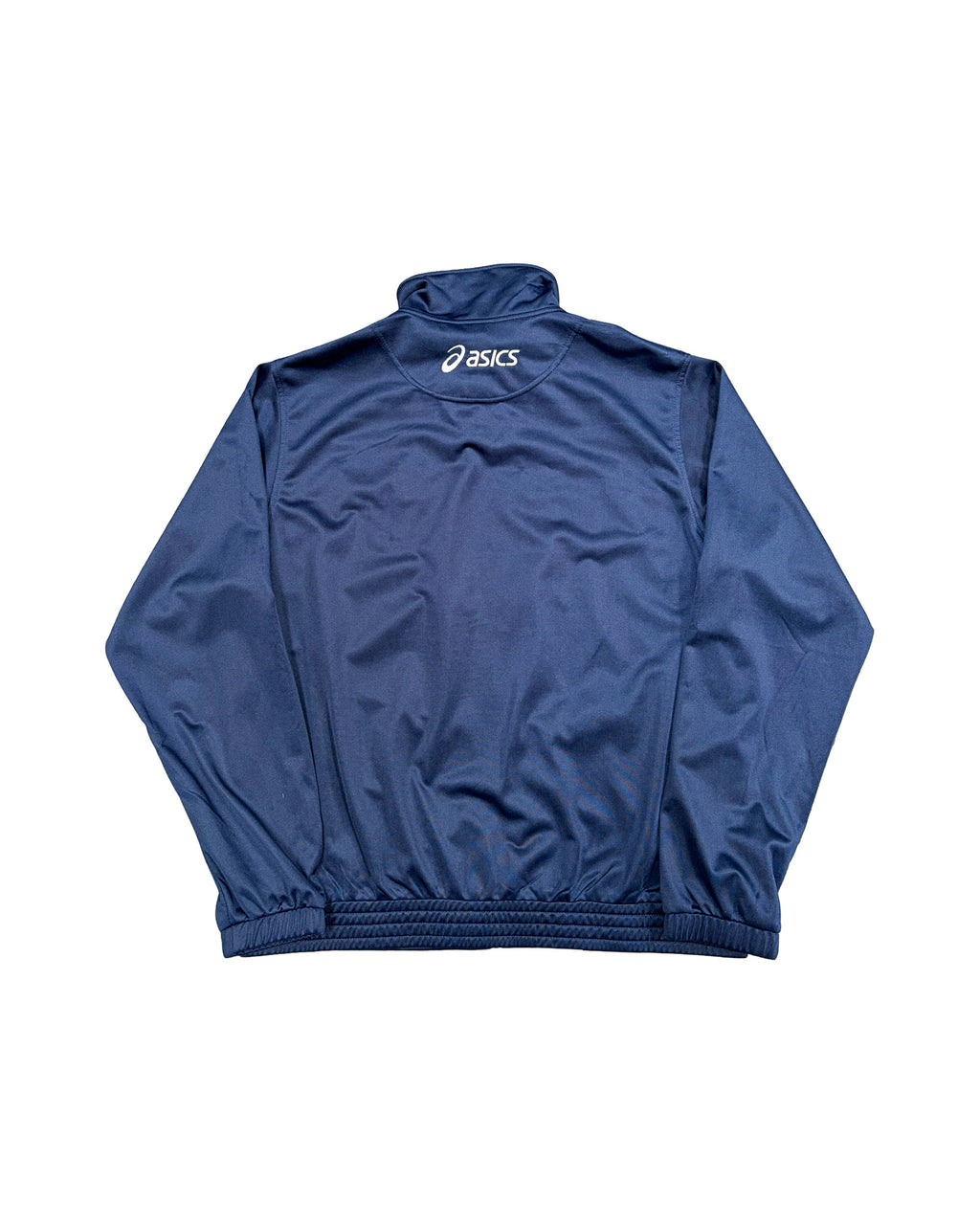 2000'S ASICS LOGO EMBROIDERED TRACK JACKET - L