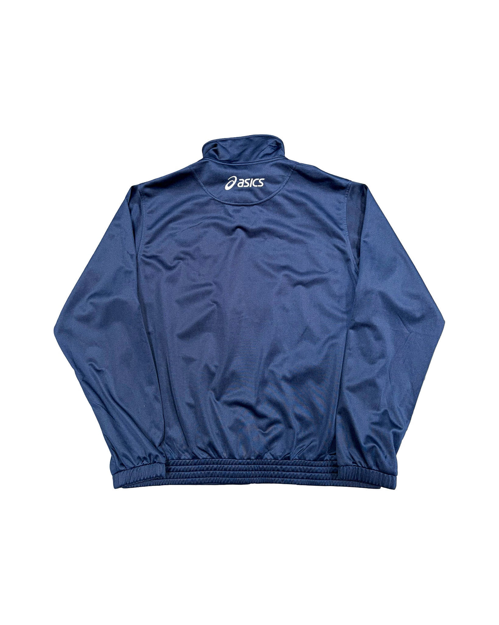 2000'S ASICS LOGO EMBROIDERED TRACK JACKET - L