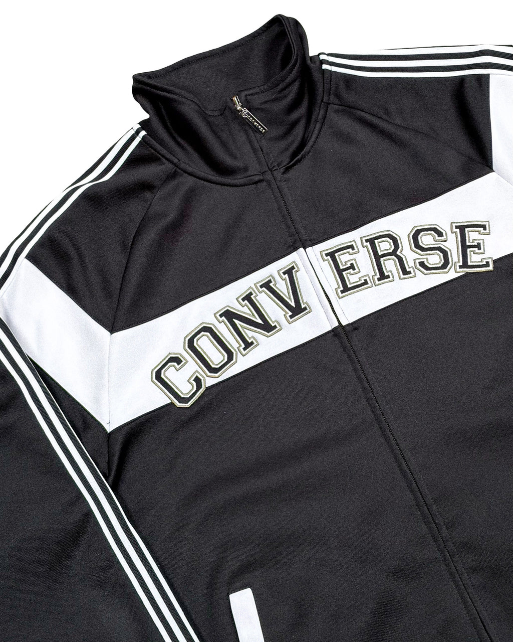 2000'S CONVERSE ALL STAR SPELL OUT TRACK JACKET - M