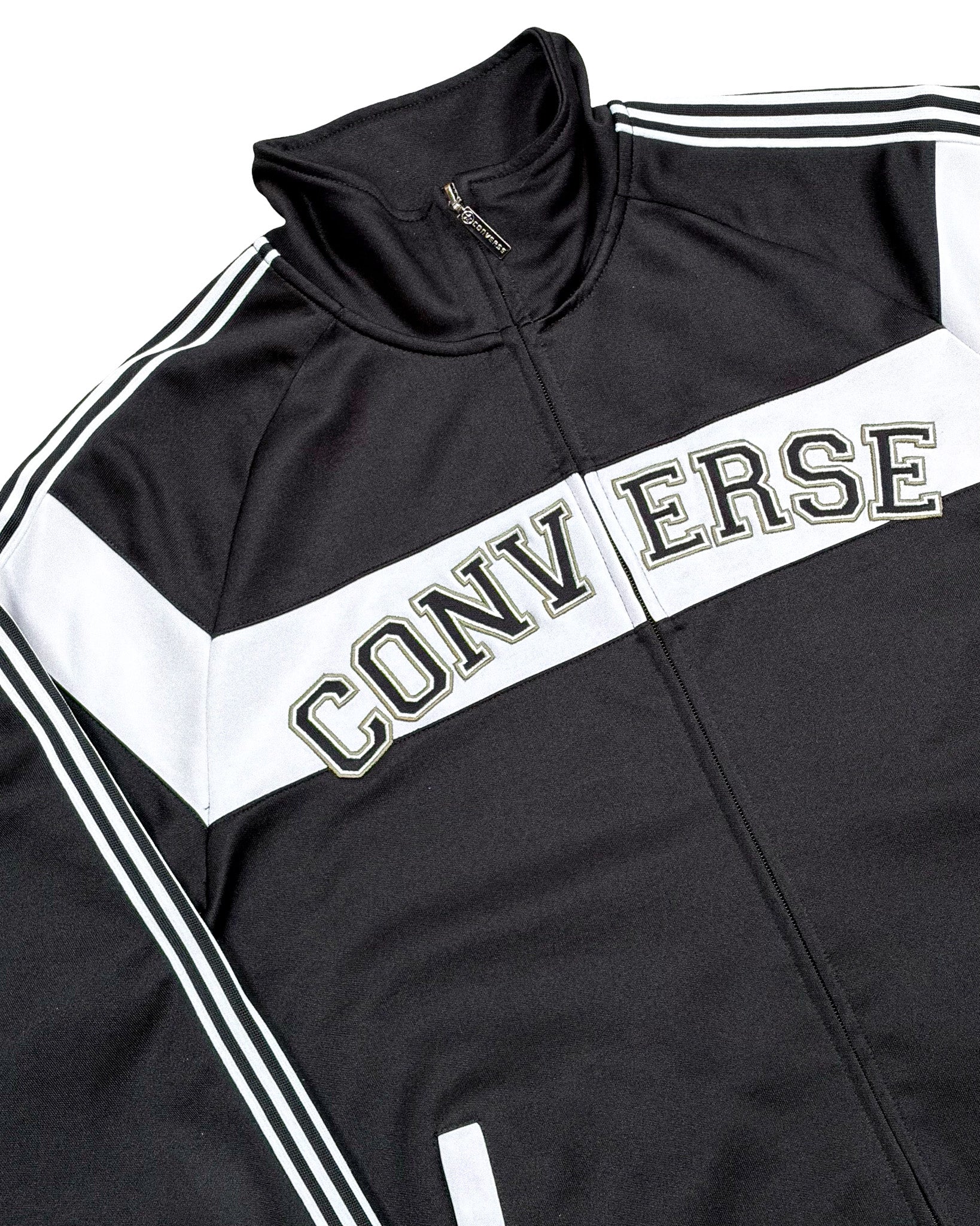 2000'S CONVERSE ALL STAR SPELL OUT TRACK JACKET - M