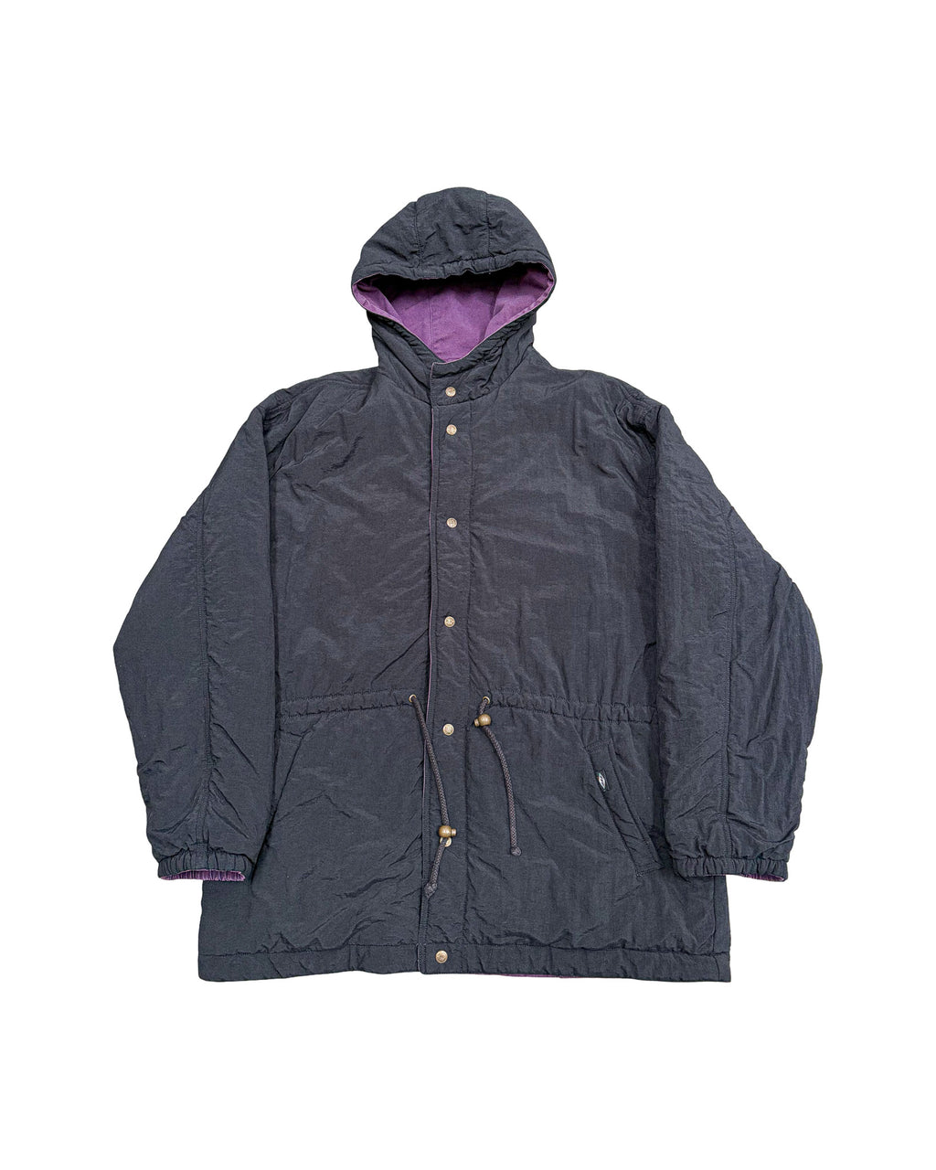 1990'S BILLABONG EMBROIDERED REVERSIBLE JACKET - XXL