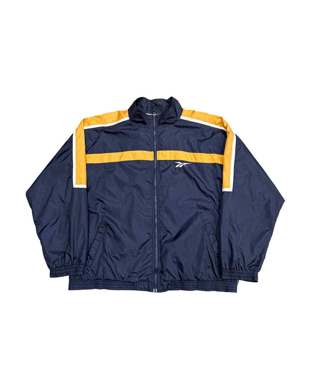2000'S REEBOK TWO TONE ZIP UP JACKET - XL