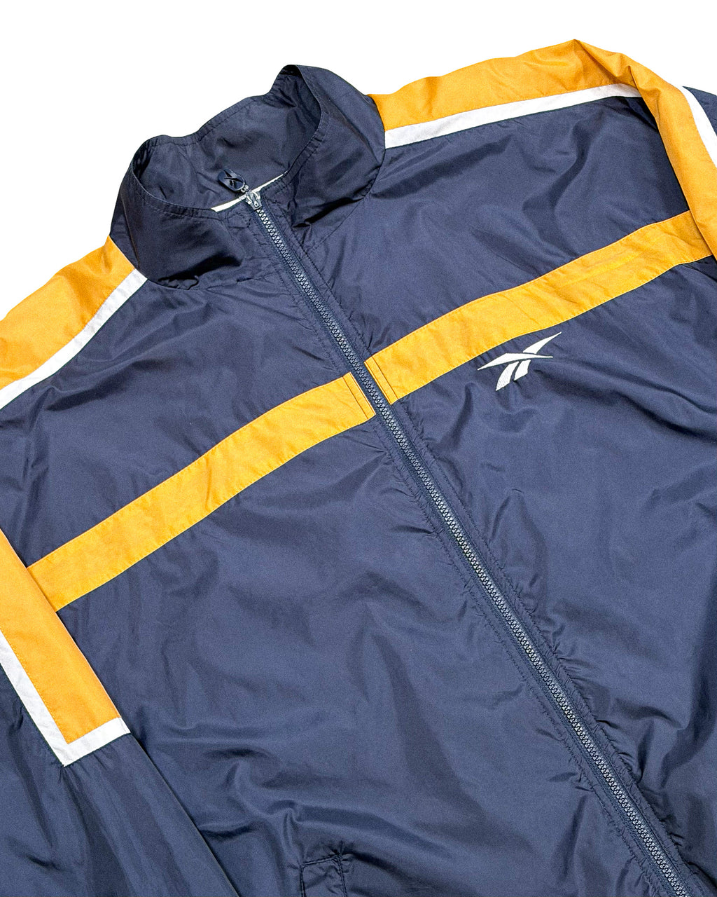 2000'S REEBOK TWO TONE ZIP UP JACKET - XL