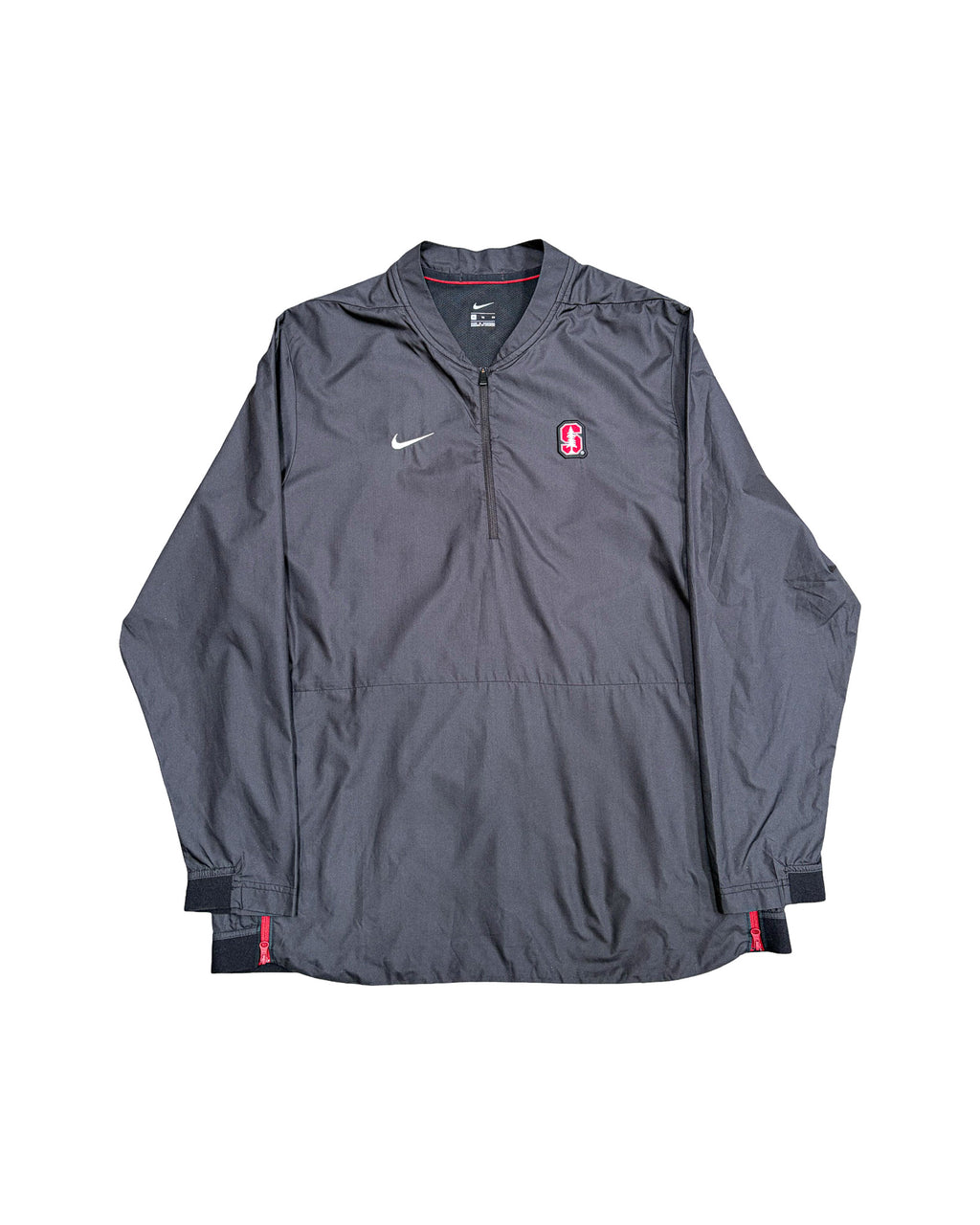 2010'S NIKE STANFORD 1/4 ZIP PULLOVER - XL
