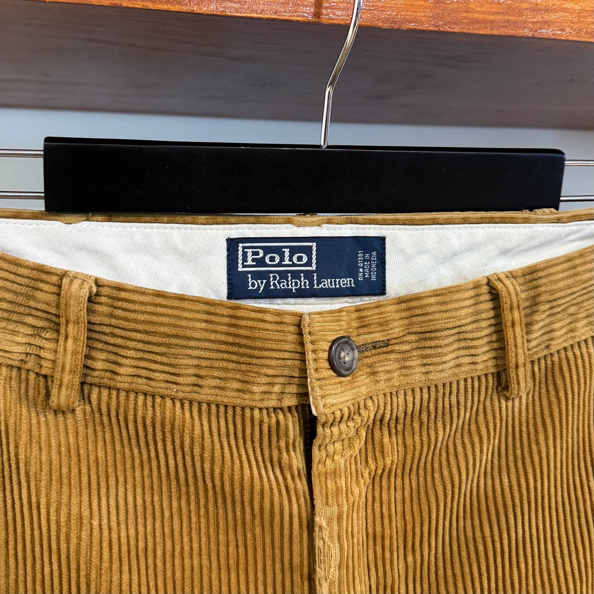 2000'S POLO RALPH LAUREN CORDUROY PANTS - 34