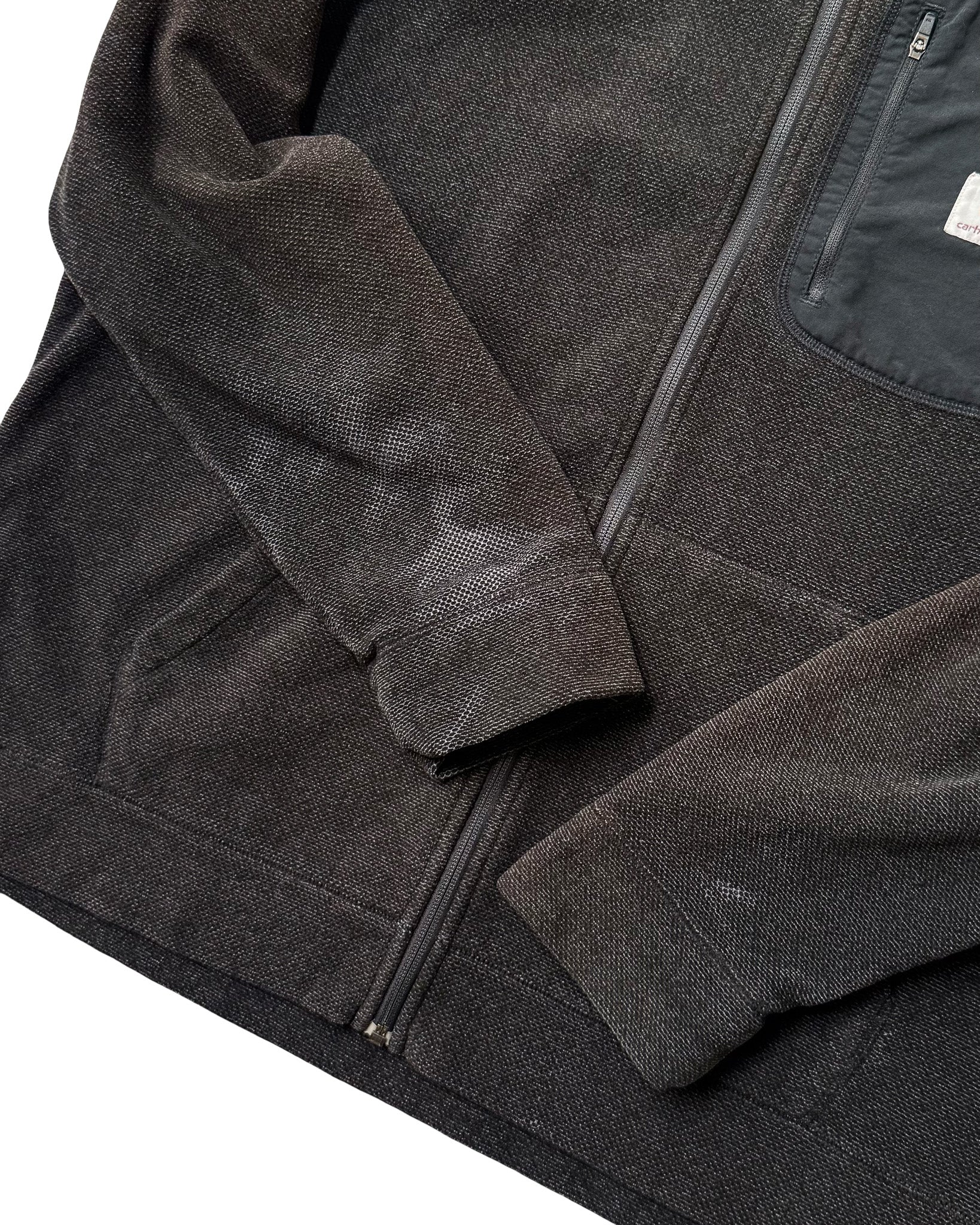 2000'S CARHARTT FLEECE JACKET - L/XL