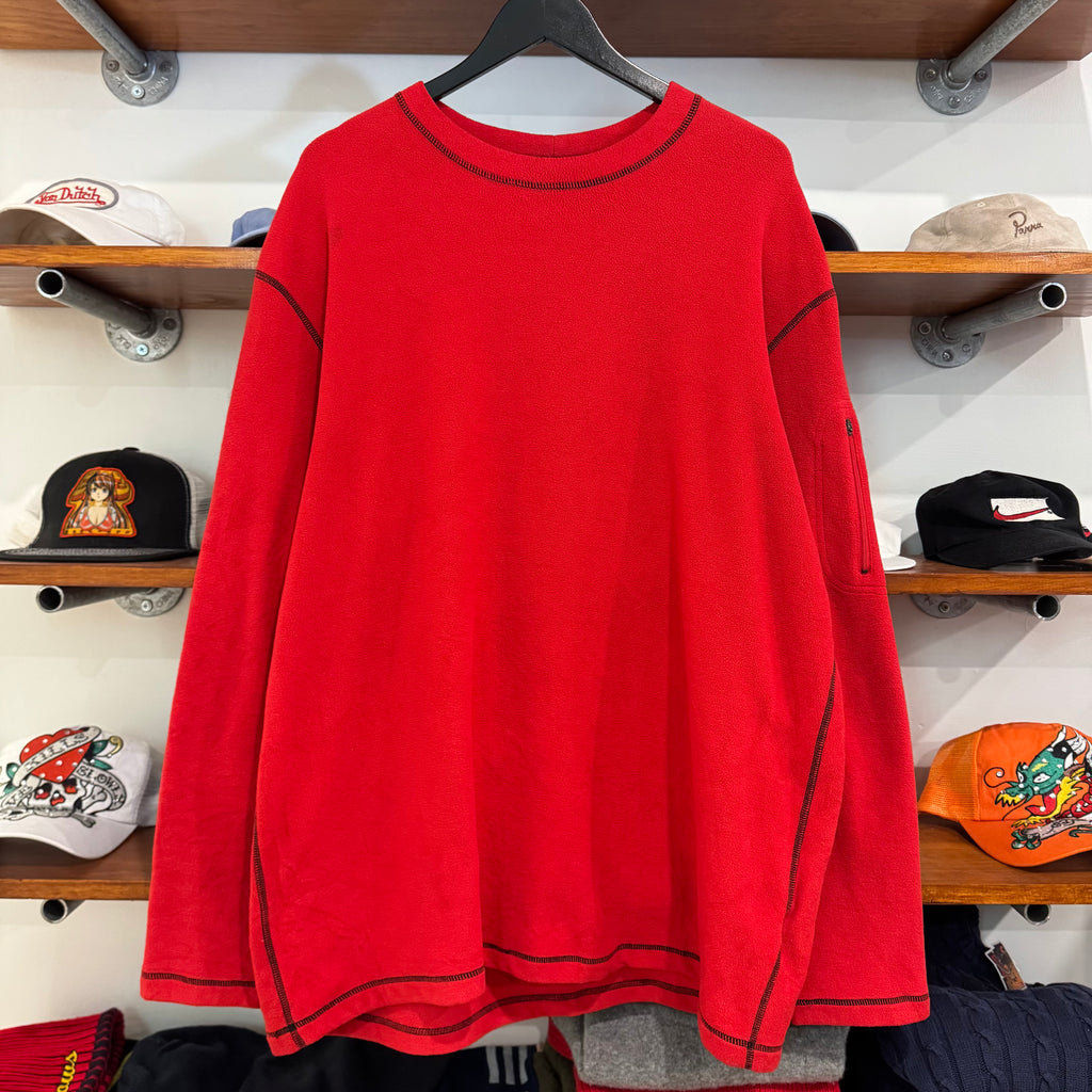2000'S NIKE ACG CONTRAST STITCH FLEECE PULLOVER - L/XL
