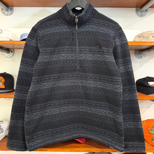 2000'S THE NORTH FACE AZTEC 1/4 ZIP FLEECE - M