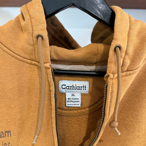 2000'S CARHARTT EMBROIDERED HOODED JACKET - L/XL
