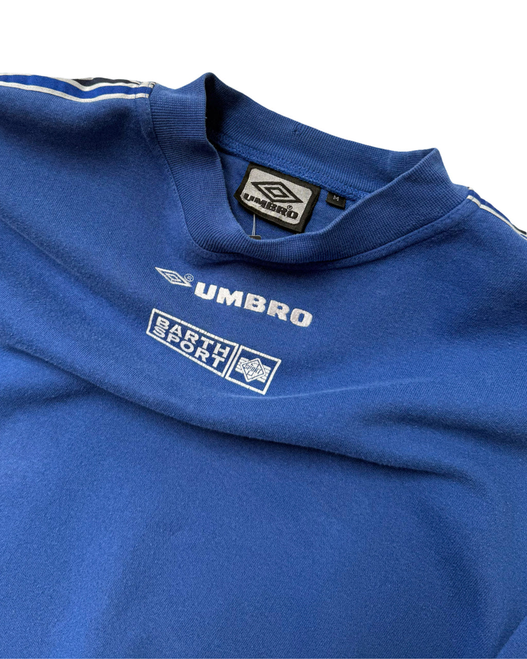 1990'S UMBRO 'BARTH SPORT'SWEATSHIRT - M