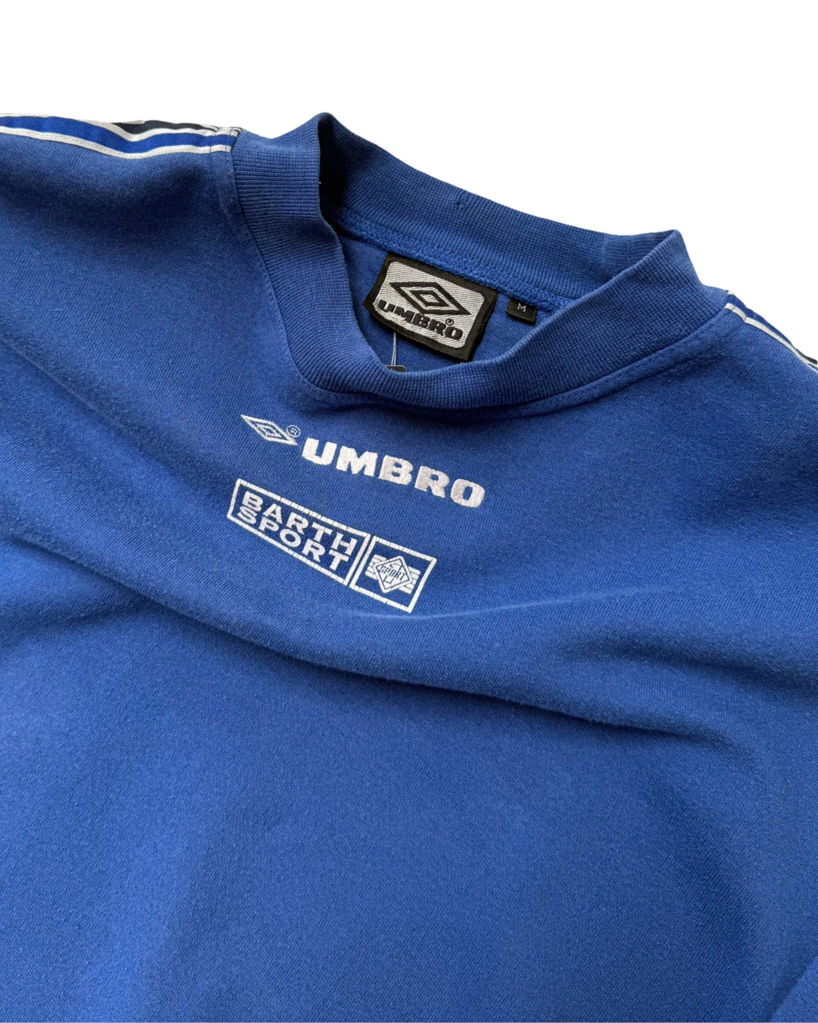 1990'S UMBRO 'BARTH SPORT'SWEATSHIRT - M