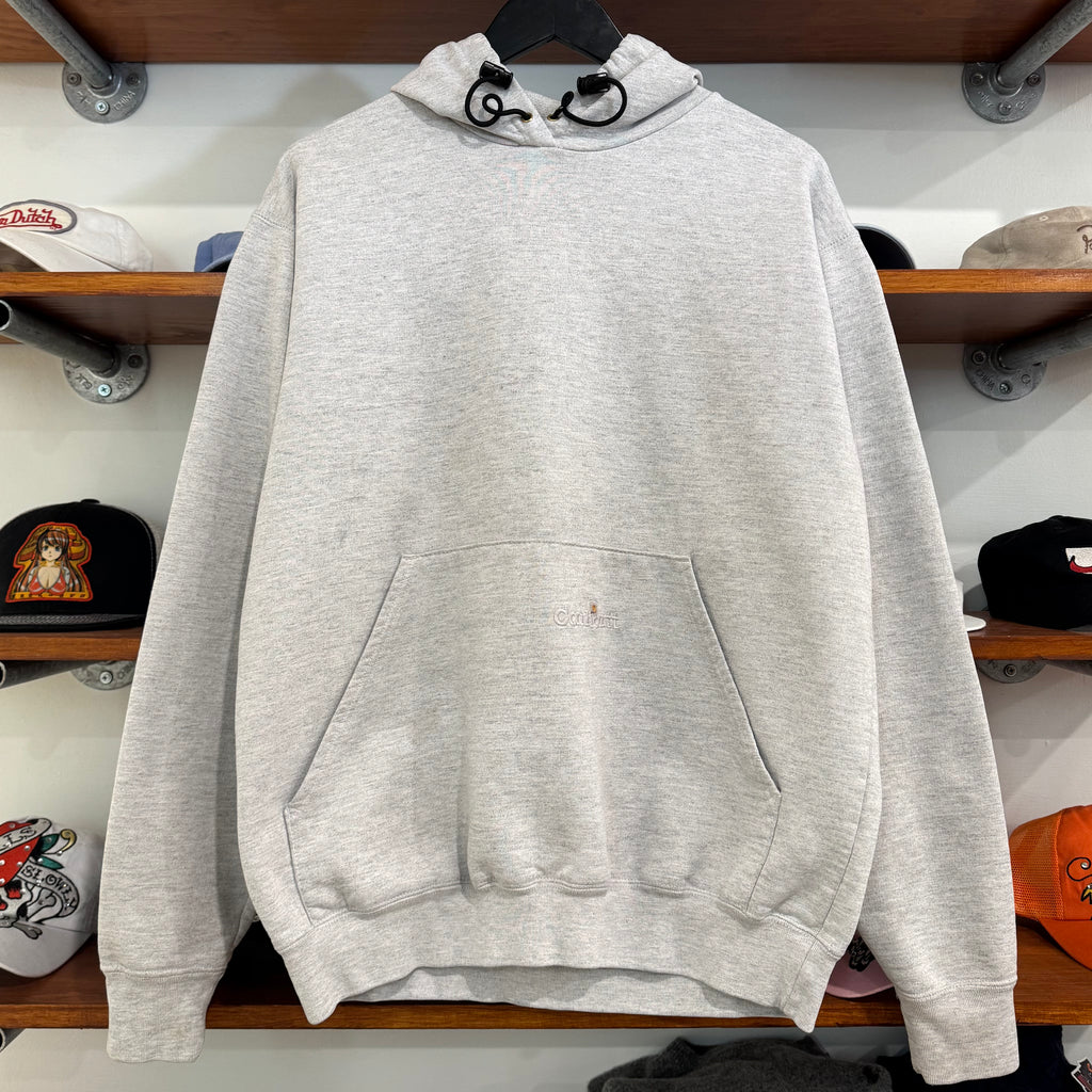 1990'S CARHARTT EMBROIDERED HOODIE - M/L