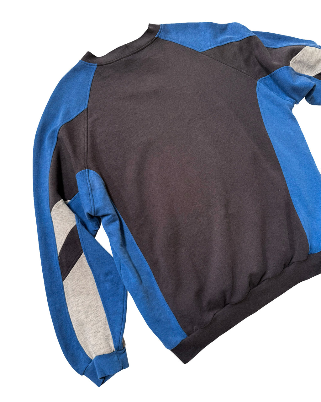 1990'S PUMA EMBROIDERED PANELS SWEATSHIRT - L