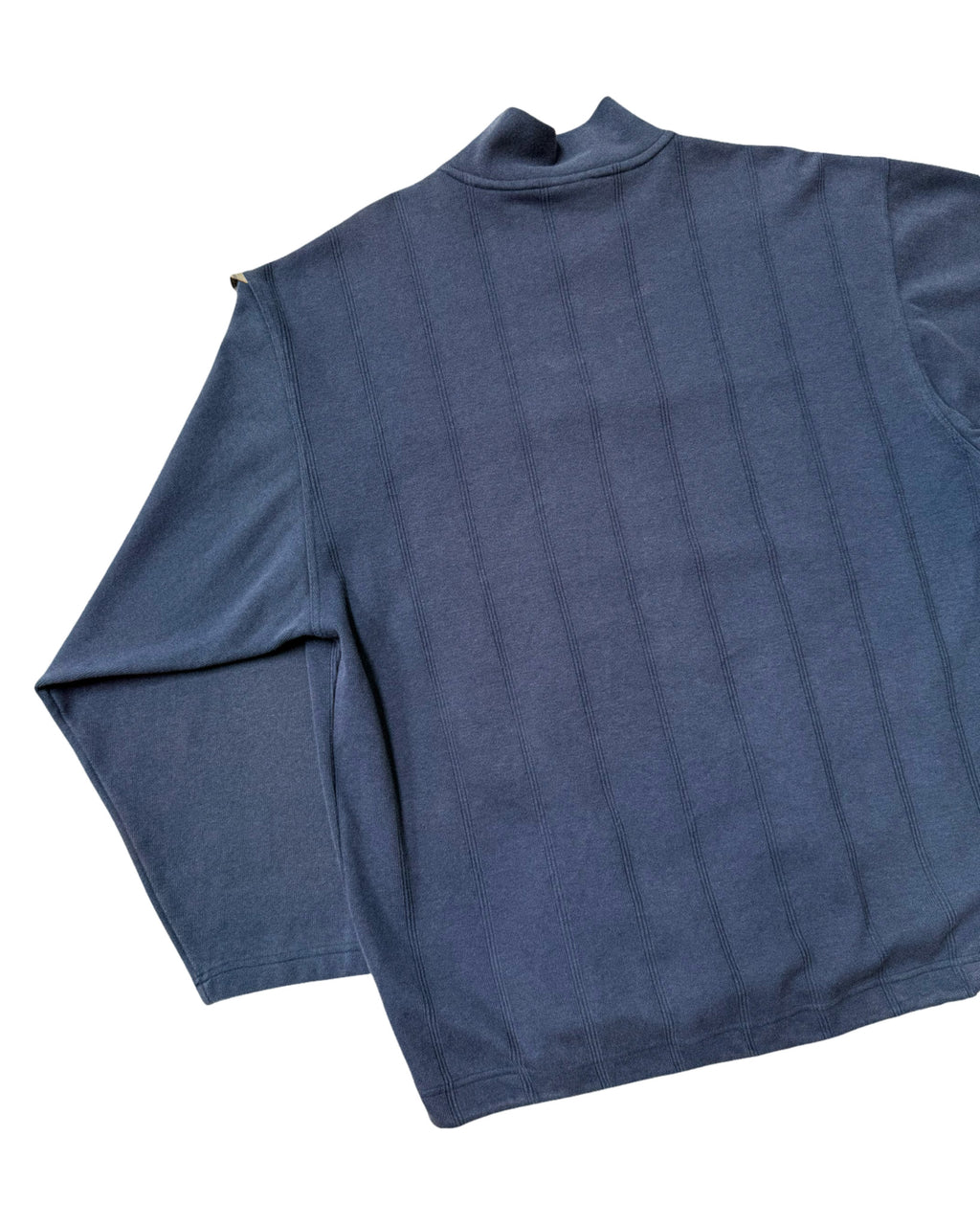 1999 ADIDAS EMBROIDERED 1/4 ZIP JACKET - XL