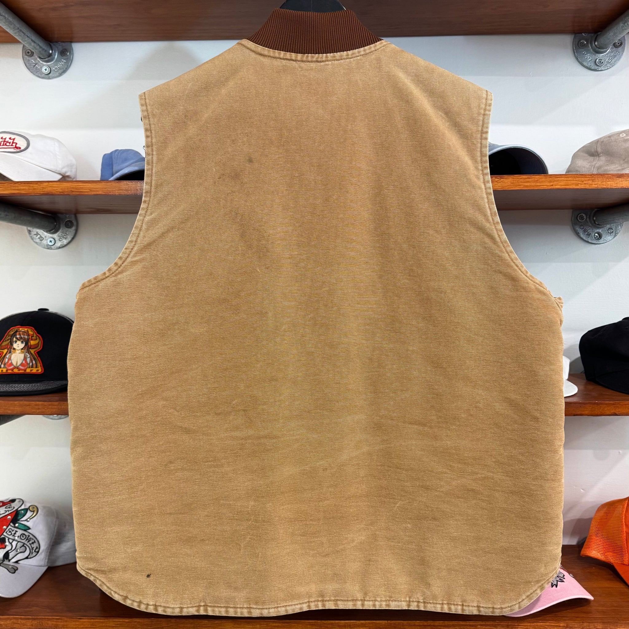 1990'S CARHARTT CARPENTER VEST - L/XL