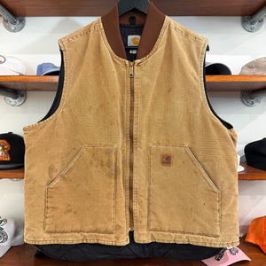 1990'S CARHARTT CARPENTER VEST - L/XL