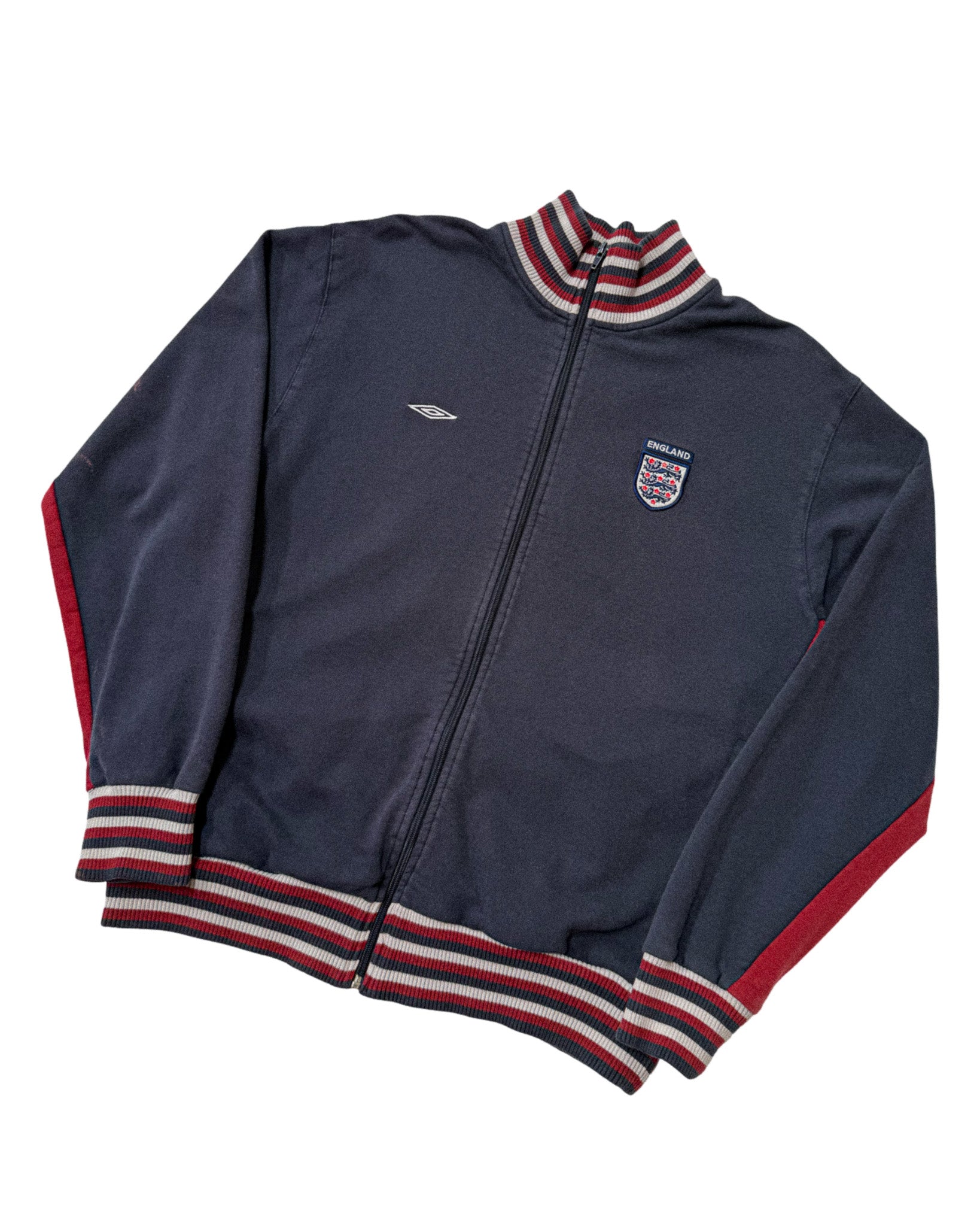 2000'S UMBRO ENGLAND FOOTBALL JACKET - L