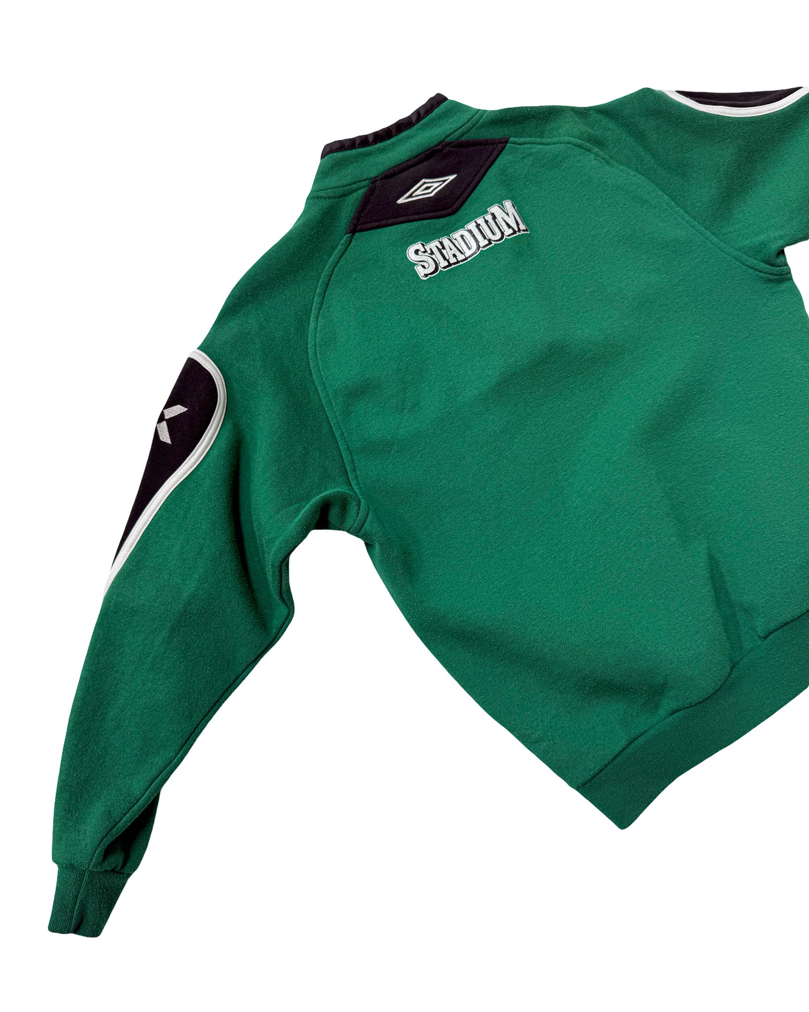 2000'S UMBRO 'SBK' 1/4 ZIP SWEATSHIRT - S