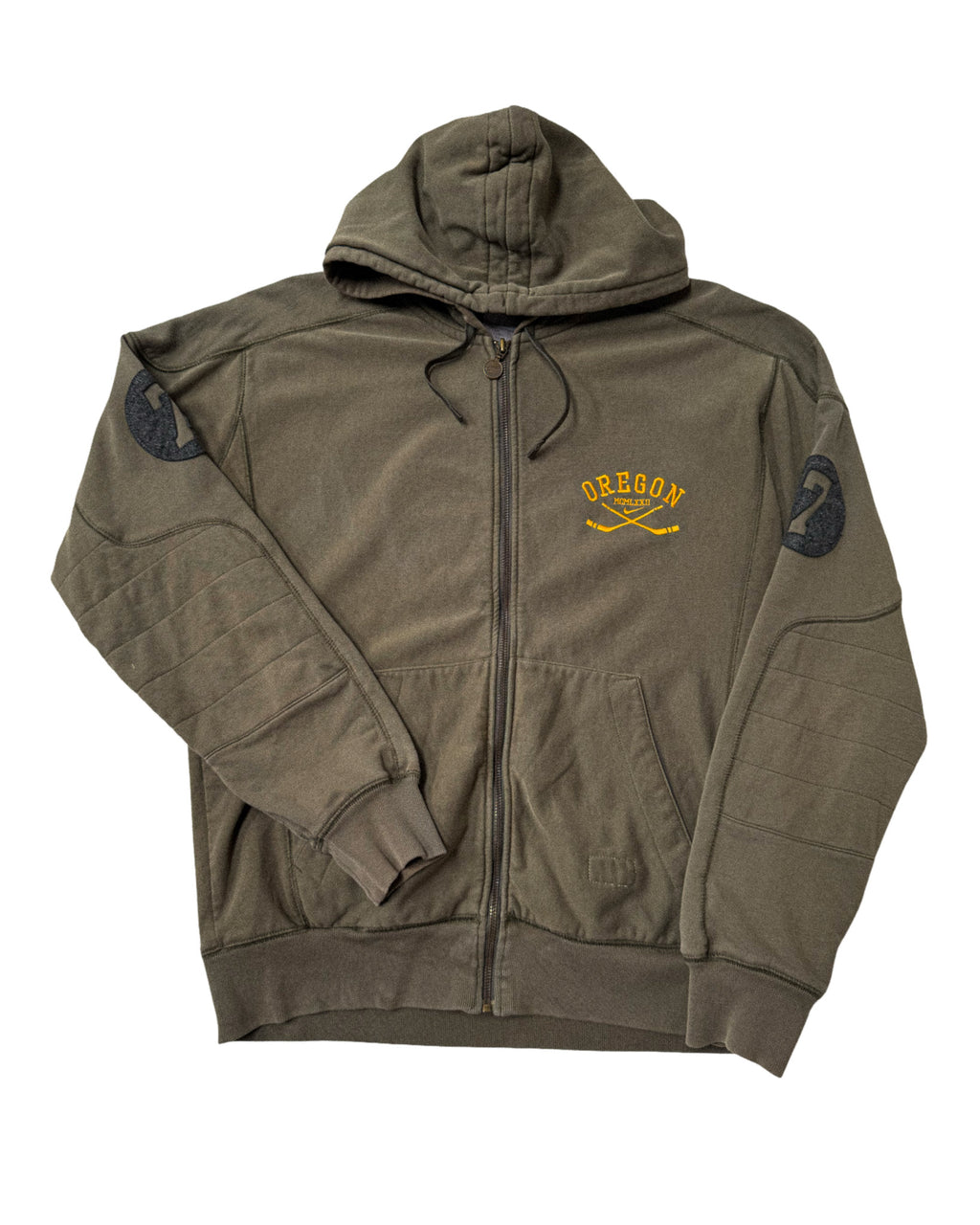 2000'S NIKE OREGON HOCKEY JACKET - L