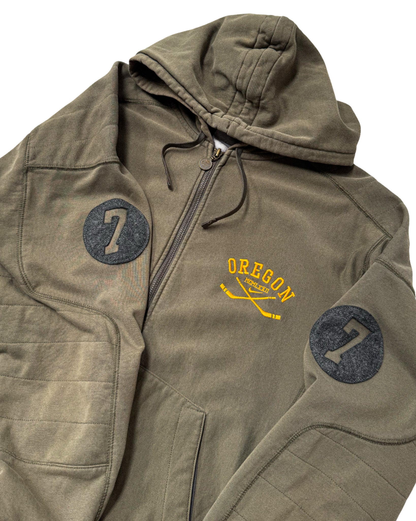 2000'S NIKE OREGON HOCKEY JACKET - L