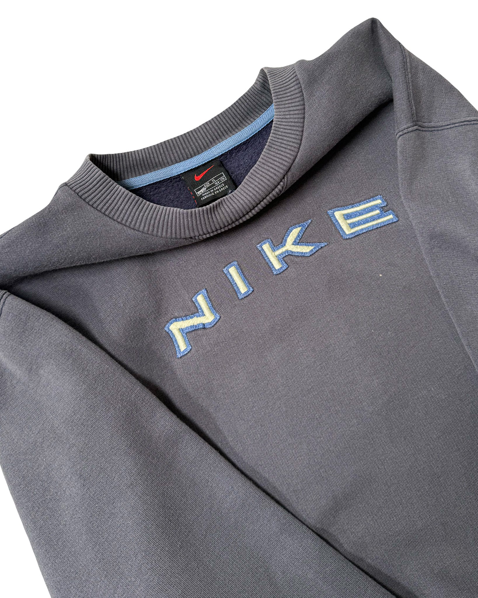 1990'S NIKE SPELLOUT SWEATSHIRT - S