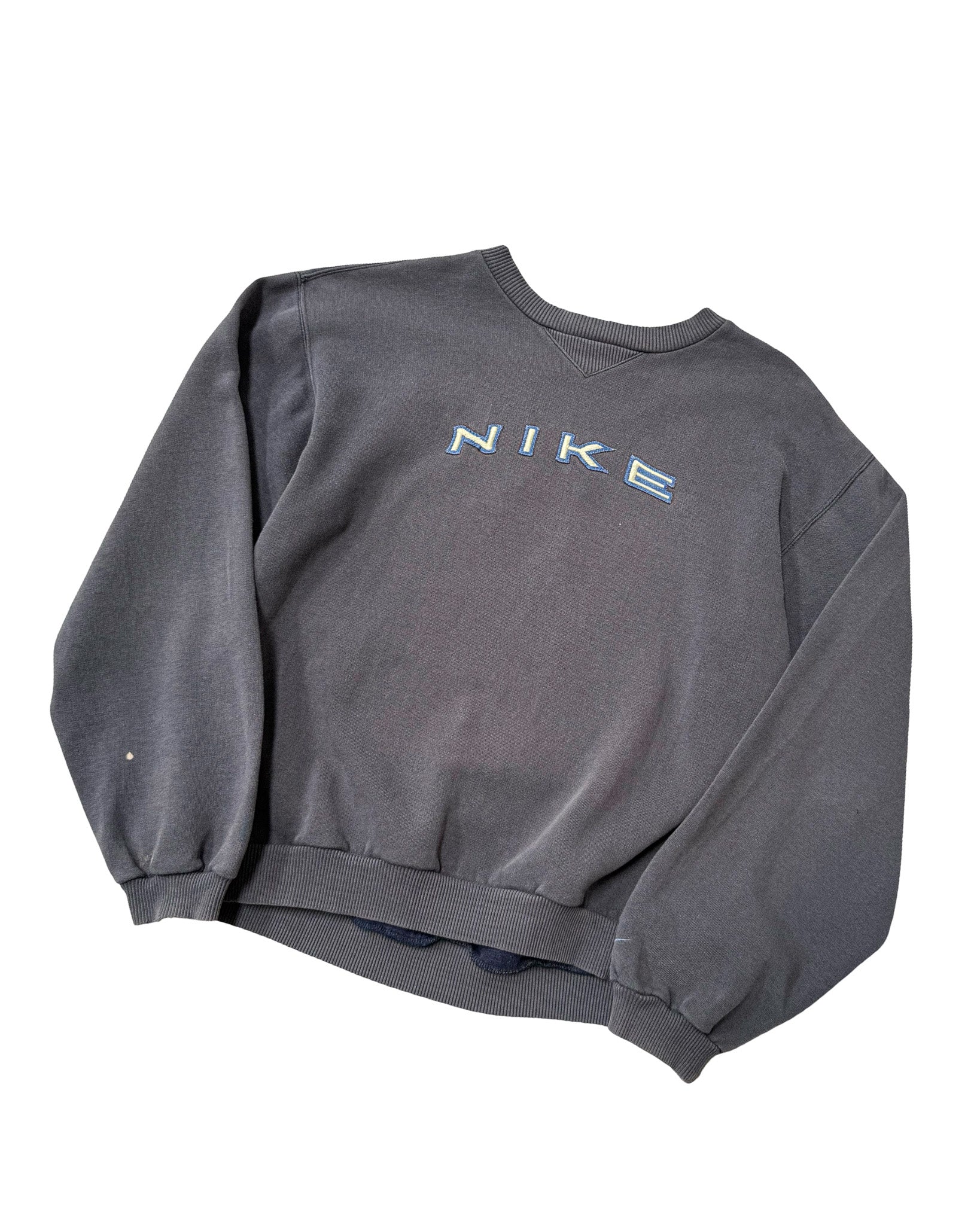 1990'S NIKE SPELLOUT SWEATSHIRT - S
