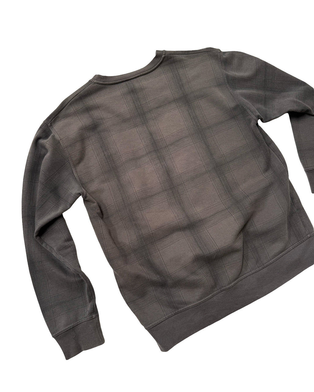2000'S QUIKSILVER GRID SWEATSHIRT - M