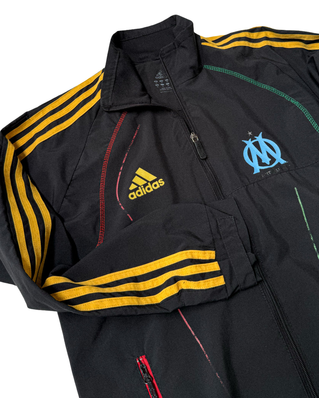 2010 ADIDAS OLYMPIQUE MARSEILLE FOOTBALL JACKET - M