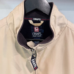 1990'S CHAPS RALPH LAUREN FLEECE LINED JACKET - XL