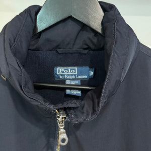 2000'S RALPH LAUREN EMBROIDERED FLEECE LINED JACKET - L