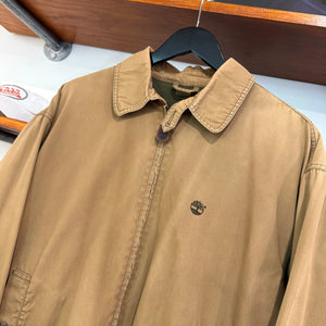 1990'S TIMBERLAND EMBROIDERED HARRINGTON JACKET - M/L