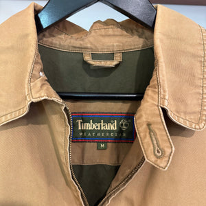 1990'S TIMBERLAND EMBROIDERED HARRINGTON JACKET - M/L