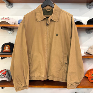 1990'S TIMBERLAND EMBROIDERED HARRINGTON JACKET - M/L