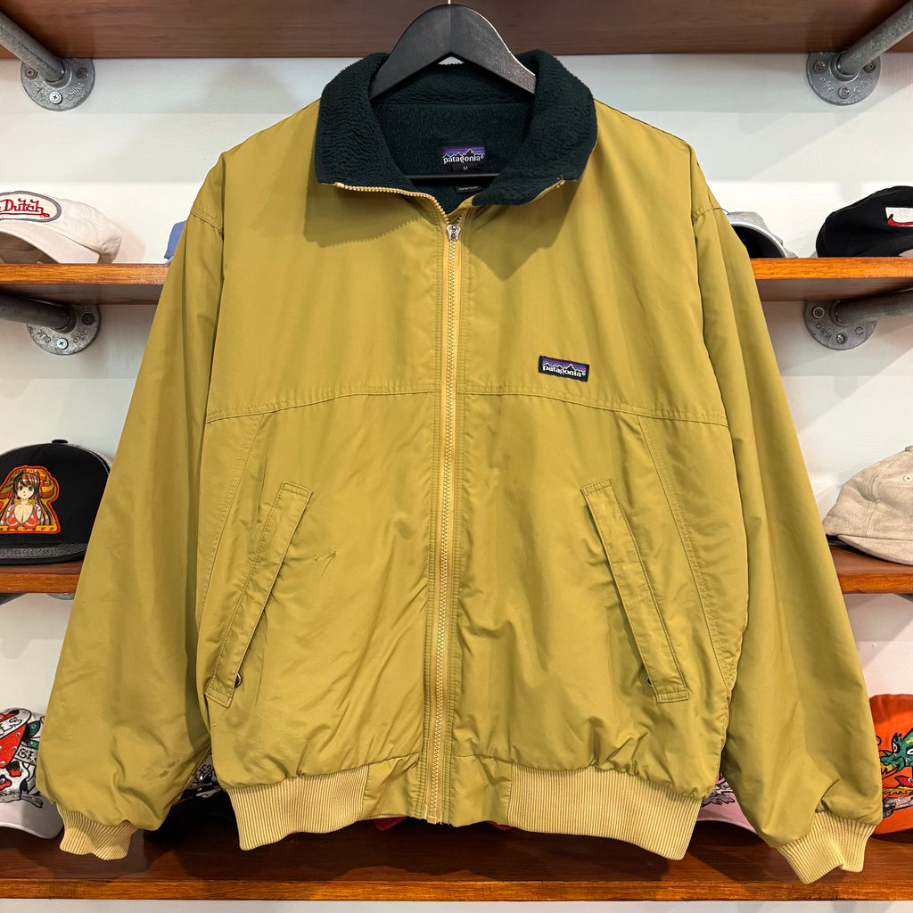 1990'S PATAGONIA FLEECE LINED JACKET - M