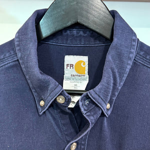 2000'S CARHARTT 'FIRE RESISTANT' BUTTON-UP - M/L