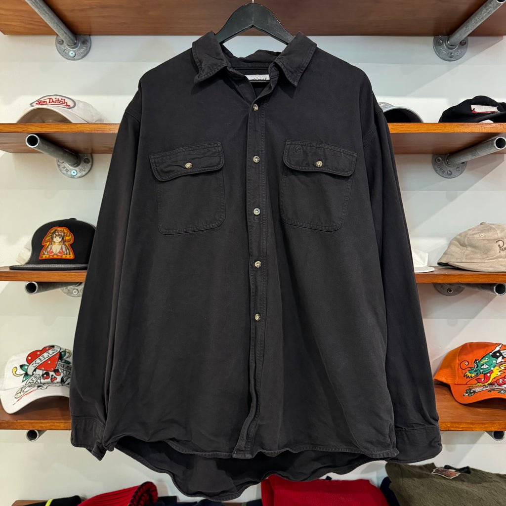 1990'S CARHARTT 'HEAVY BUTTON-UP - XXL