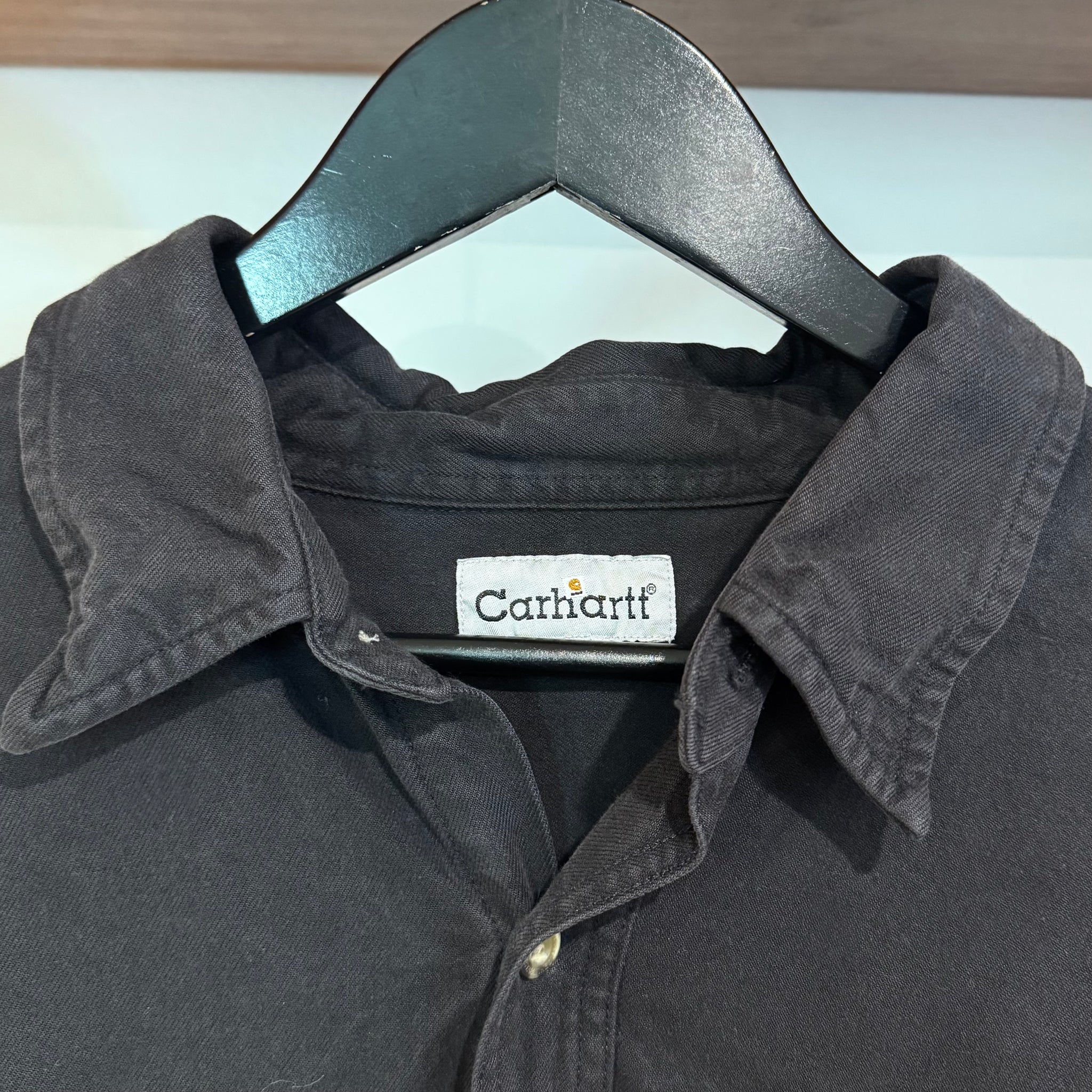1990'S CARHARTT 'HEAVY BUTTON-UP - XXL